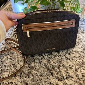 Michael Kors brown crossbody